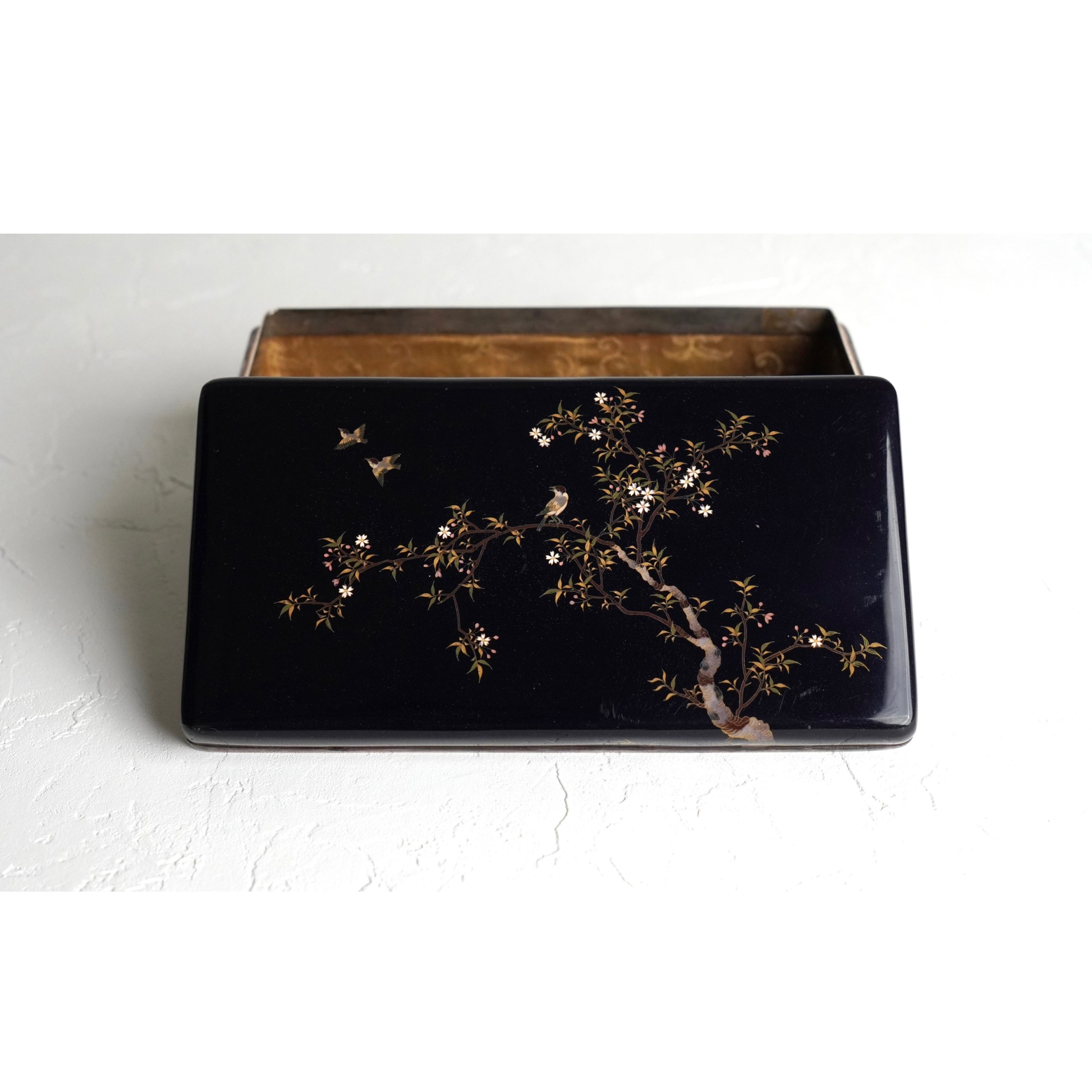 真作/静々露一/春の野雉にワラビ図/桐共箱付/布袋屋掛軸HD-479 購入 真