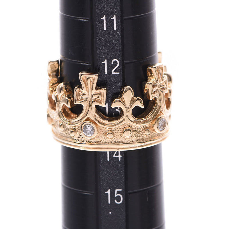 ロイヤルオーダークラウンリング 5Pダイヤ #53 ユニセックス リング