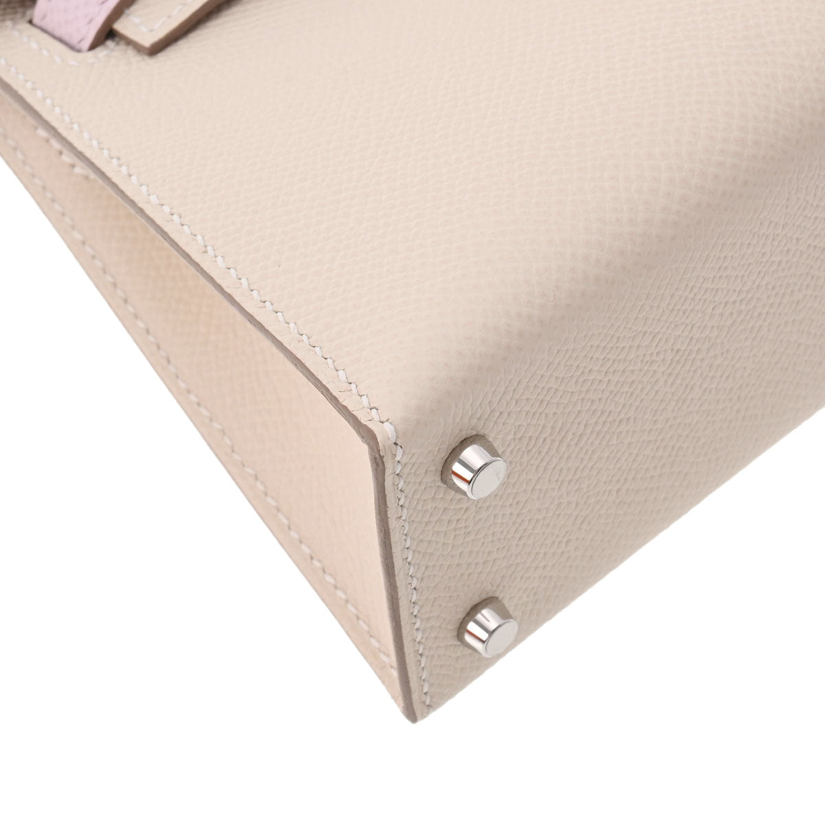 エルメスミニケリー2 クレ/モーヴペール/ゴールド パラジウム金具 U