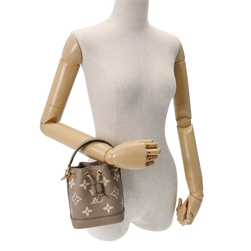 ルイヴィトンナノノエ 2WAY 43006 トゥルトレールクレーム レディース