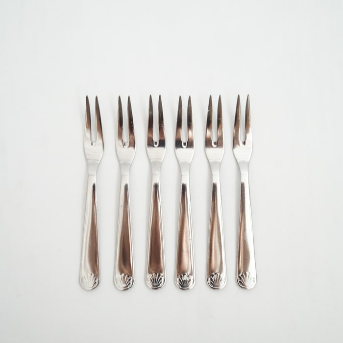 カクテルフォーク（ケース付き：6本入り）／ロジェ・オルフェヴル