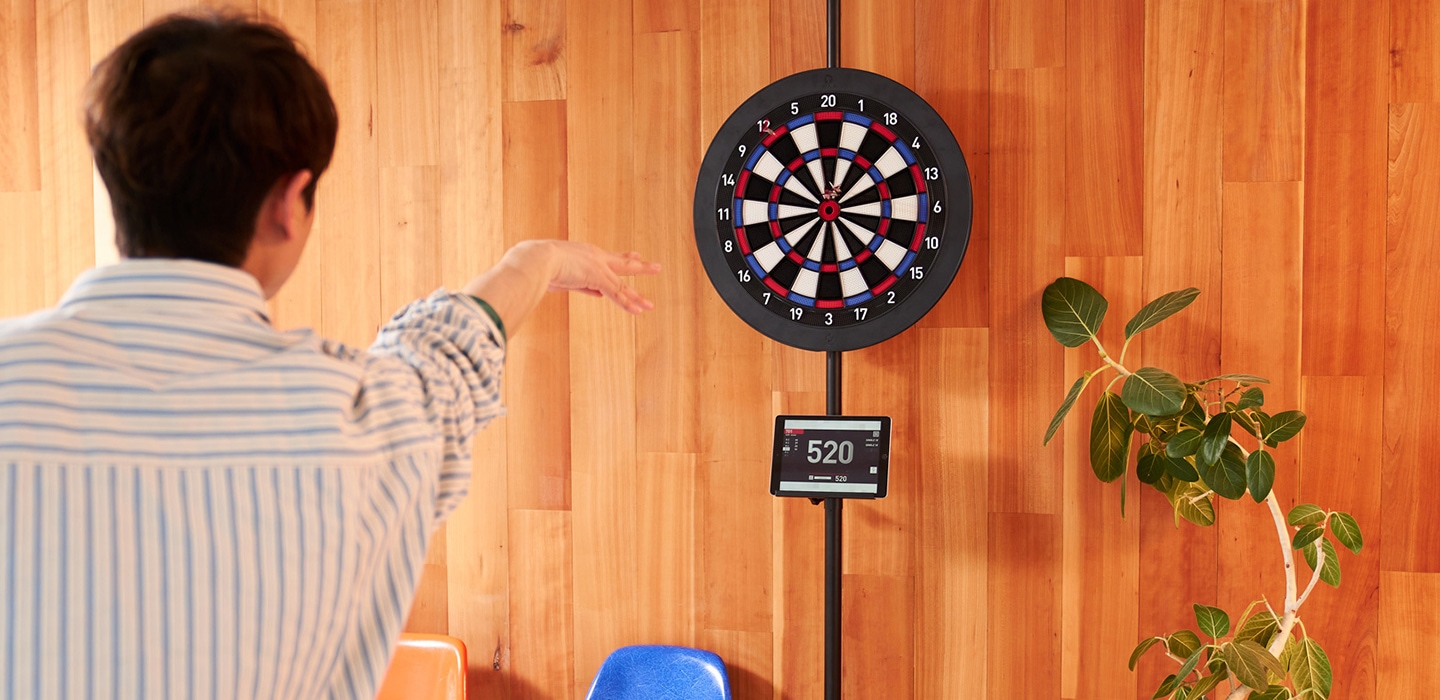 ダーツボード セット ダーツライブホーム & ダーツスタンド DARTSLIVE