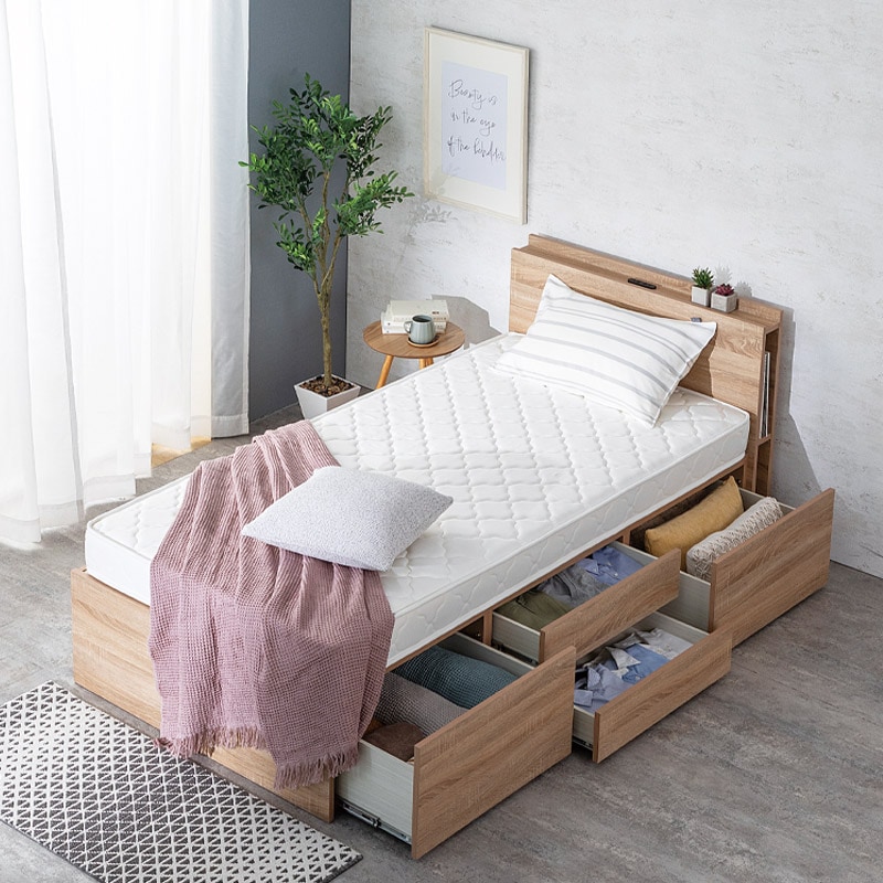 ベッドフレーム スパロー※ベッドフレームのみ【大型商品配送】の通販