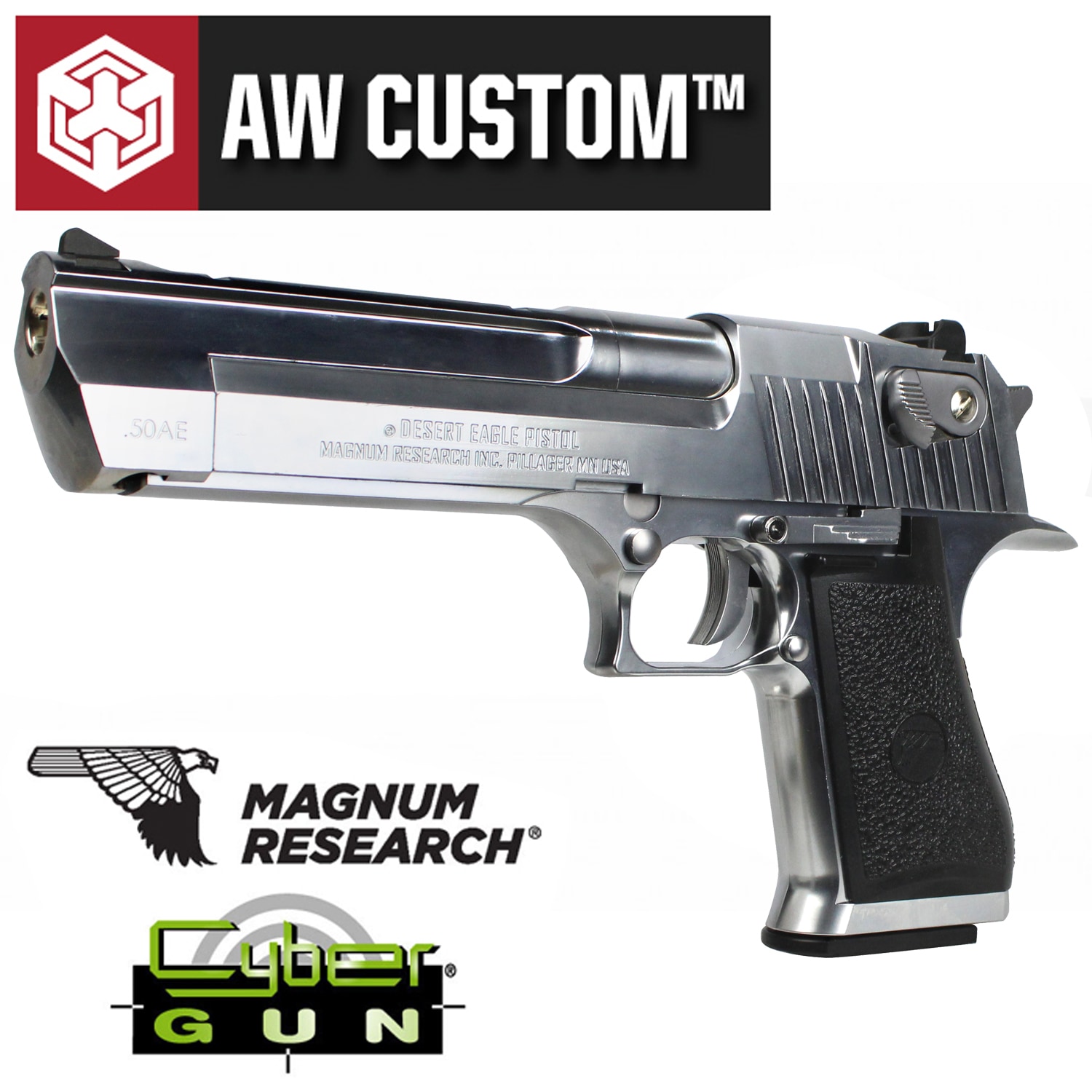 月間セール！特価30%OFF！】AW/CYBERGUN DESERT EAGLE.50AE ガスブロー