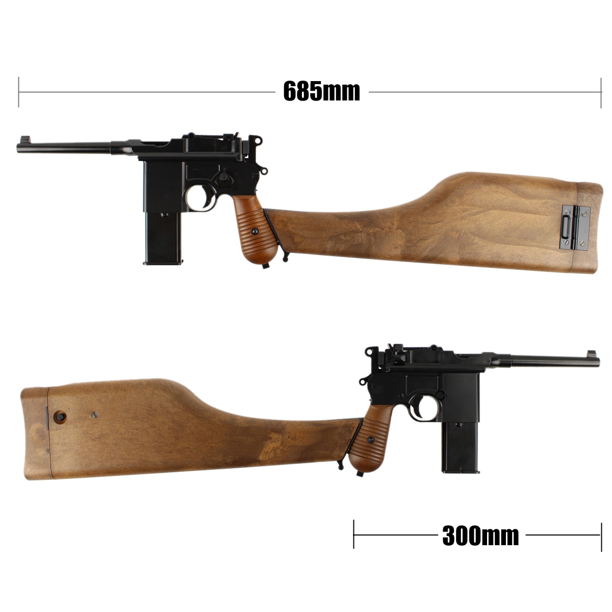 2月下旬再入荷予定】【予約商品】AW MAUSER M712 ガスブローバック