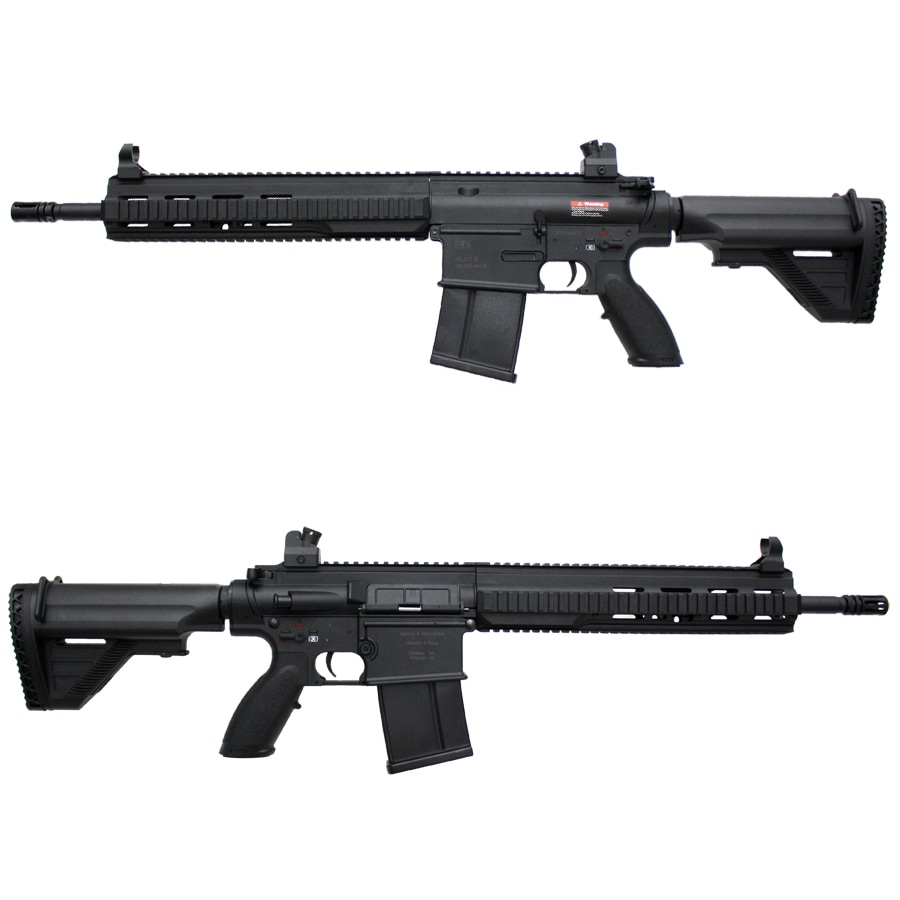 S&T HK417D 16インチ スポーツライン G2電動ガン BK（電子トリガー