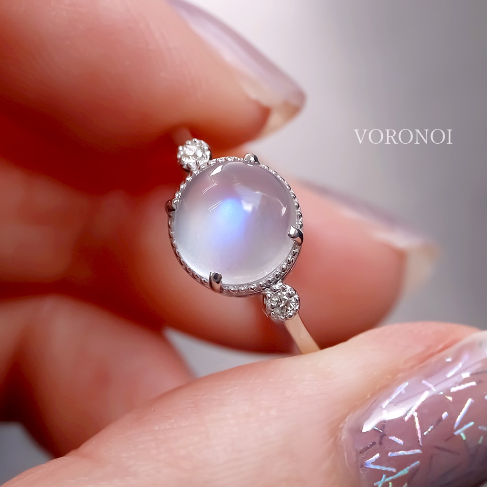 MINAMO-Milgrain- ブルームーンストーン｜幻想的なシラー×特許