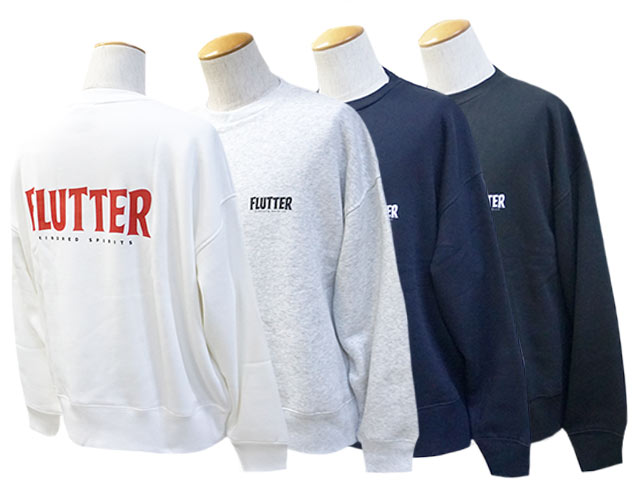 全4色【FLUTTER/フラッター】2024AW「Big Silhouette Origin Logo