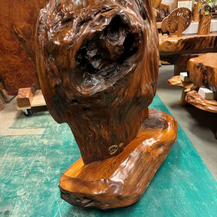 屋久杉自然あぶら瘤衝立（オブジェ・置物）028 | 屋久杉ついたて（衝立