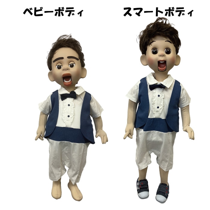 腹話術人形製造・販売を手掛けるY.D&FACTORYが新開発した本格的腹話術