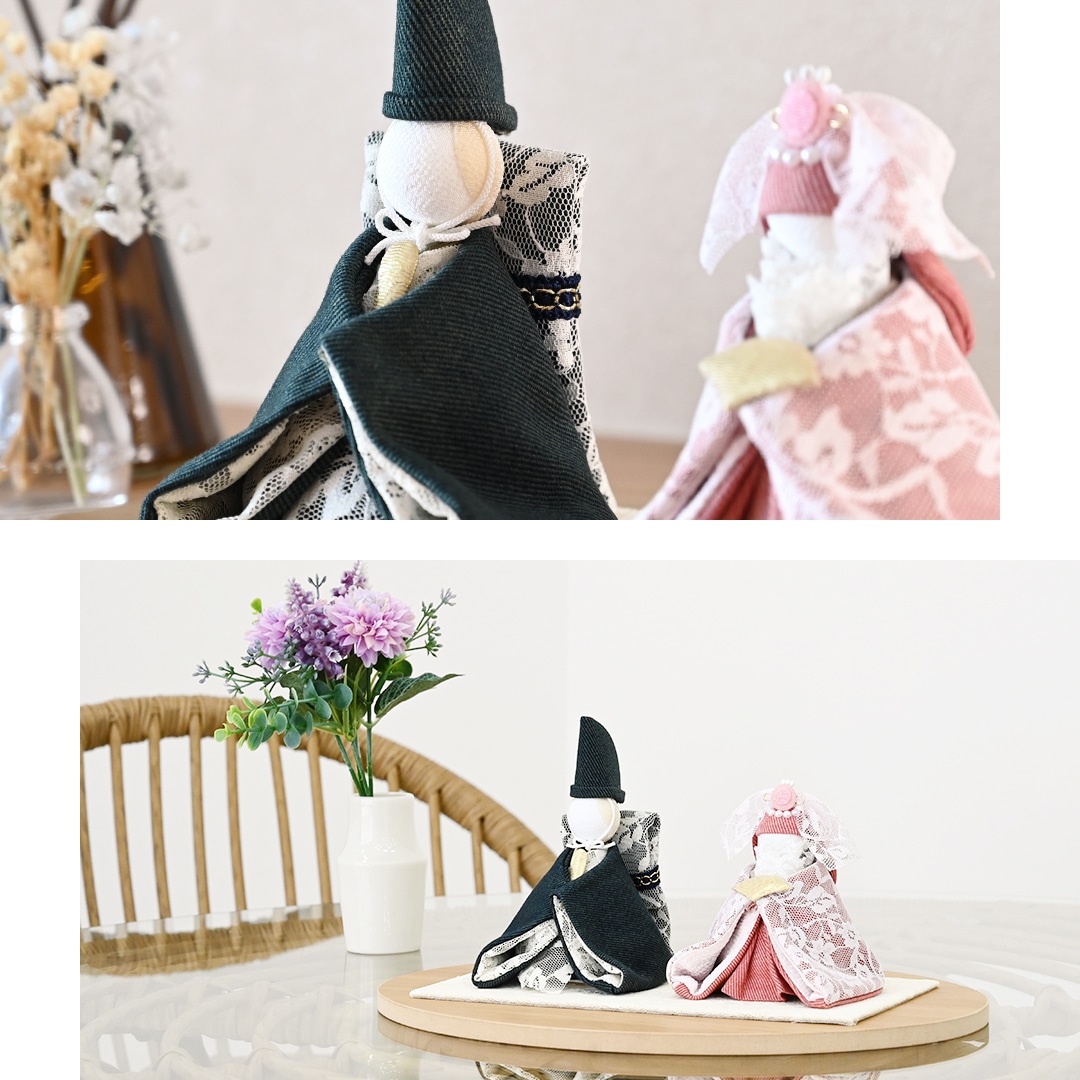 京都夢み屋【TOKOTOKO デニムお雛様 怜(れい)【今期分完売