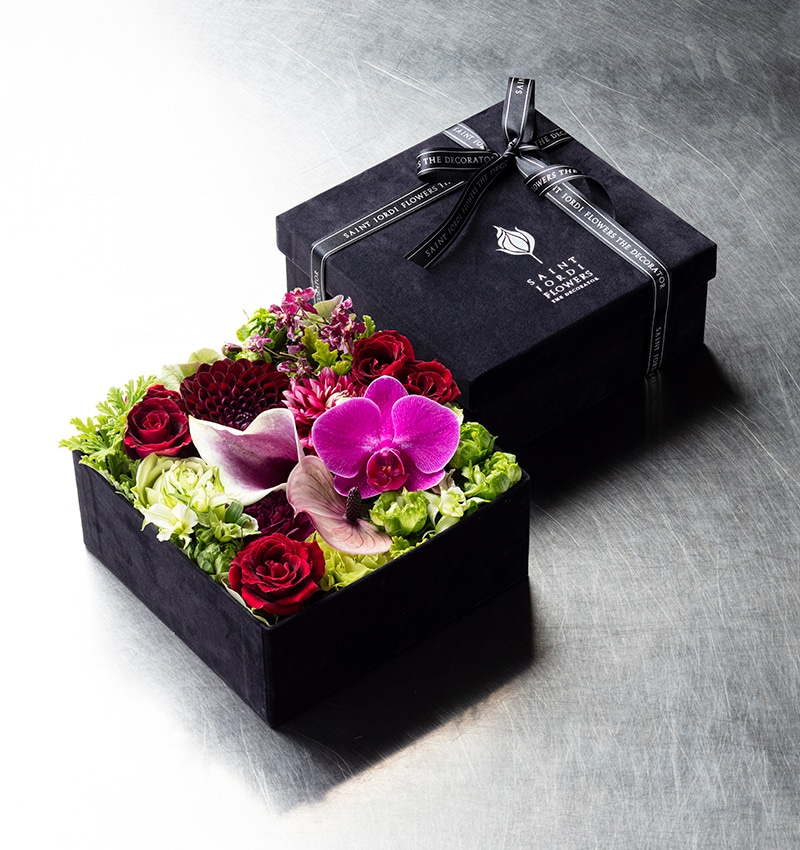 フラワーボックス｜生花の商品｜サンジョルディフラワーズ ザ