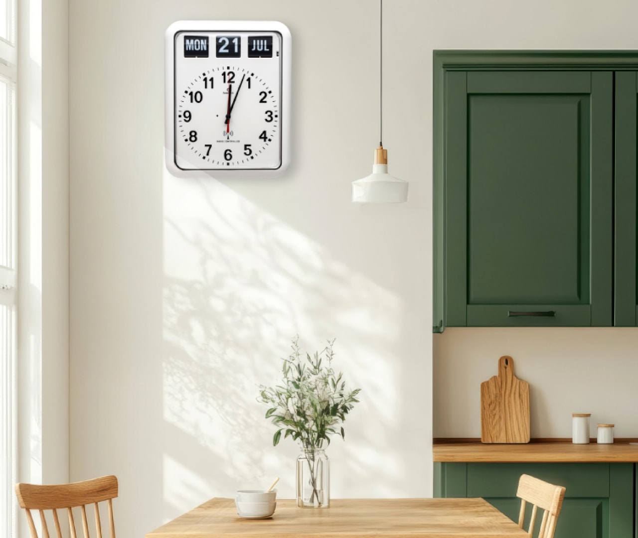 TWEMCO ラジオコントロールカレンダークロック #RC-12A