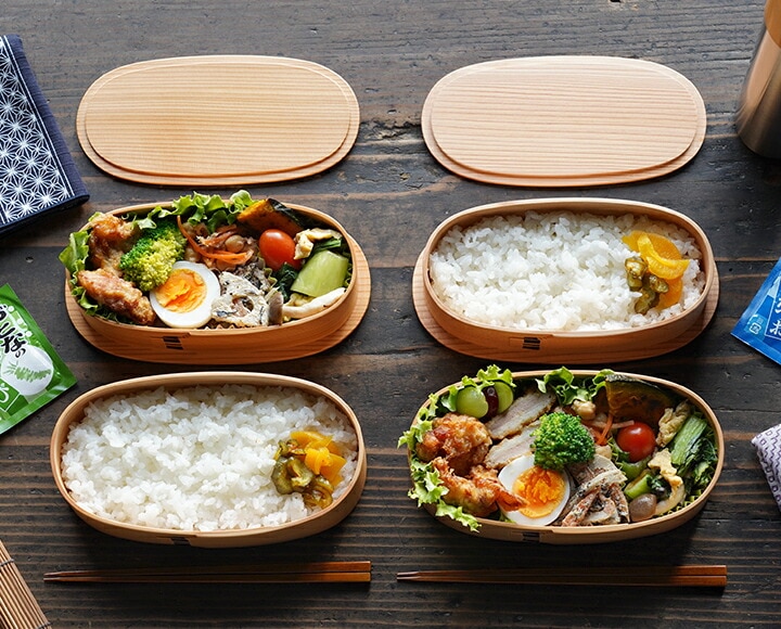 曲げわっぱ 小判入子（大）わっぱ弁当 栗久 | メーカー別,か行,栗久