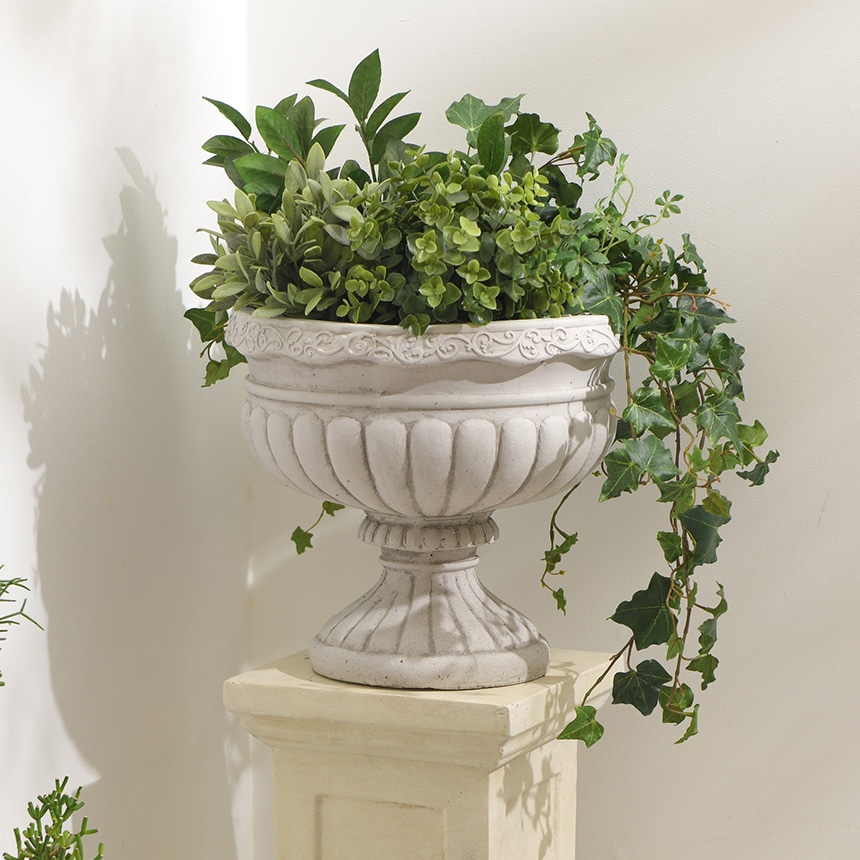 プランター おしゃれ 屋外 アンティーク 鉢 プランター ローマ風