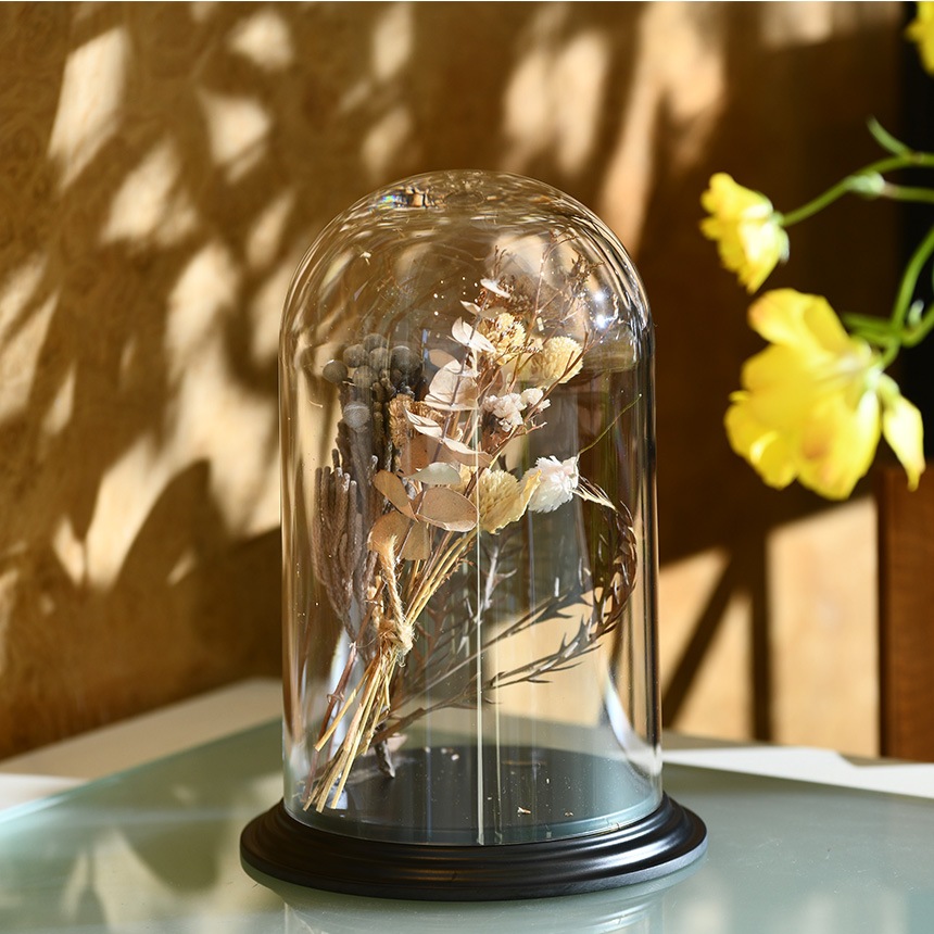 ディスプレイ ポリカーボネート ドーム型台付き 高さ27cm 割れにくい