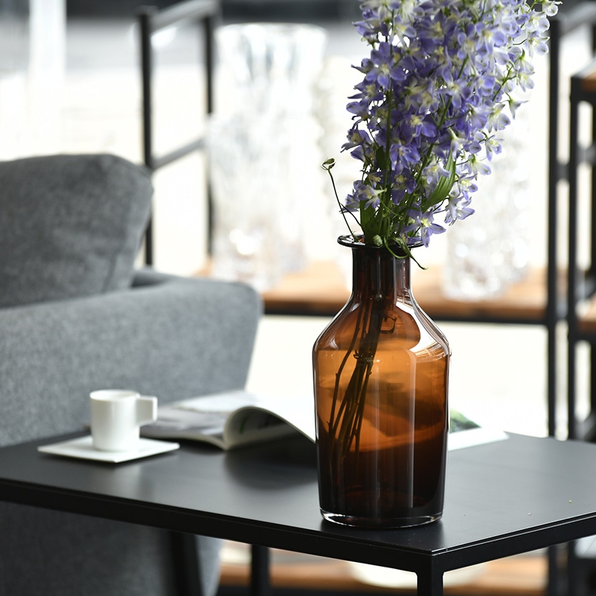 花瓶 ガラス 北欧 おしゃれ ブテリカ M 高さ30cm ガラス花瓶 カラー
