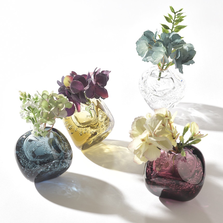 Sghr スガハラ フラワーベース 花瓶 ゴブ 一輪挿し 日本製 おしゃれ