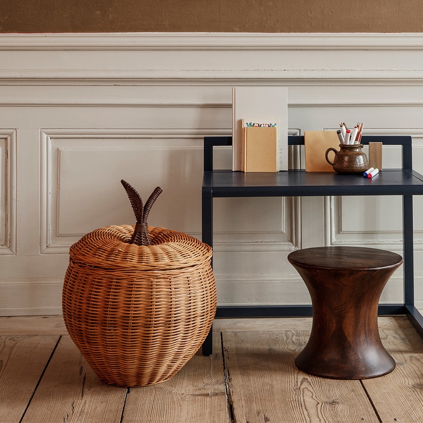 ferm LIVING Apple Braided Storage リンゴのカゴ Lサイズ おしゃれ