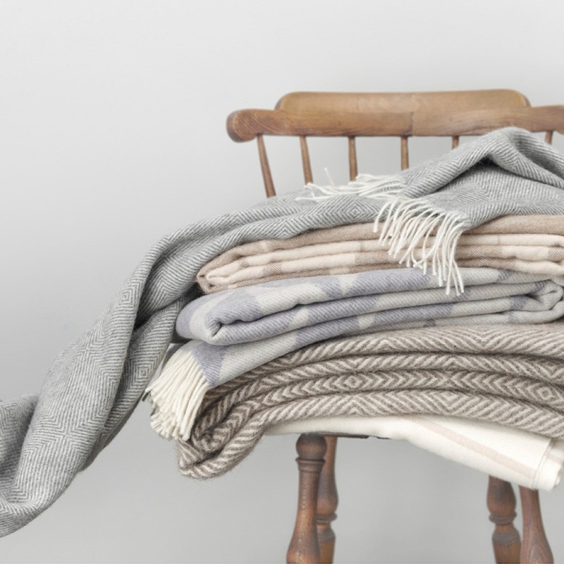 シルケボー ブランケット 北欧 Silkeborg Uldspinderi シルケボー