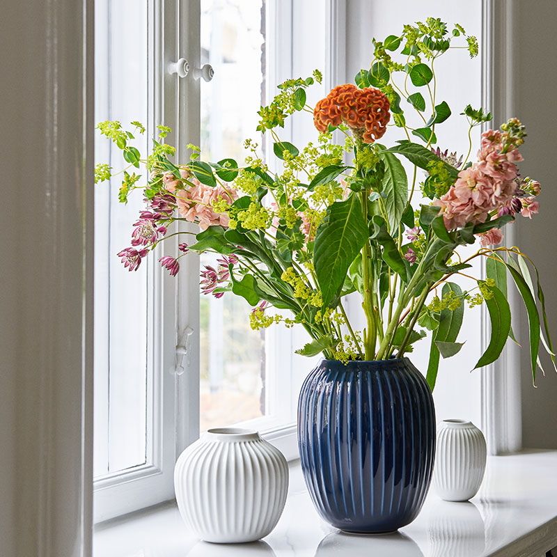 KAHLER ケーラー Hammershoi ベース H21cm 花瓶 北欧 フラワーベース