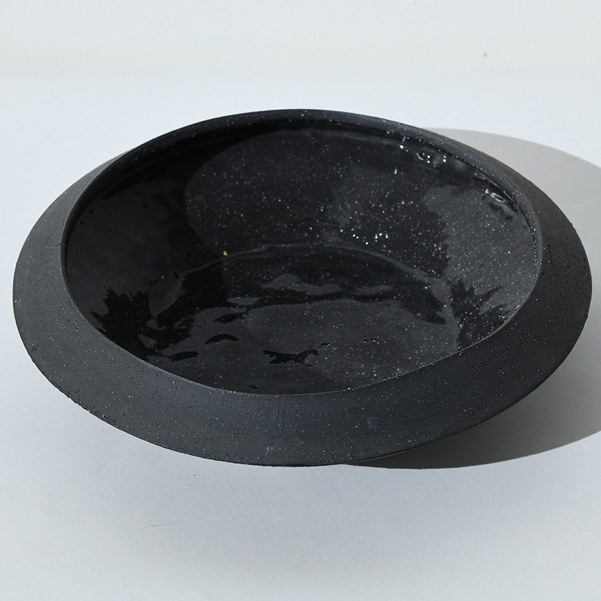 生け花 花器 水盤 陶器 和風 お盆型M 浅型 平鉢 盆栽鉢 山野草鉢 陶器