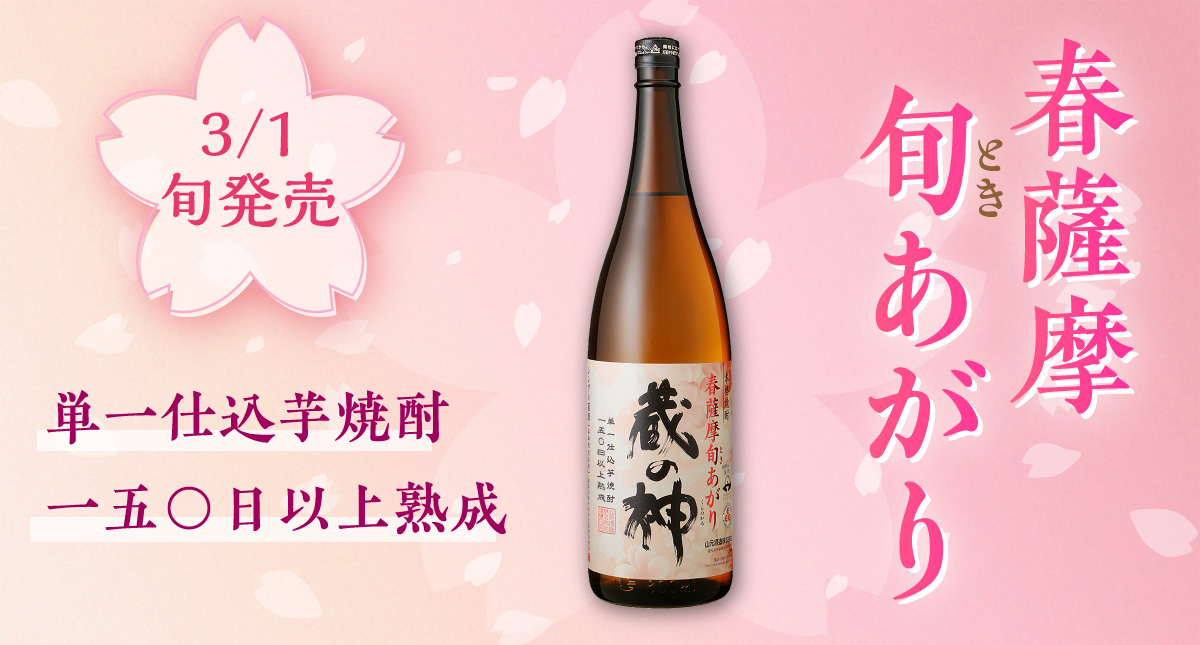 先行販売】「春薩摩旬あがり 蔵の神」【五代PREMIUM会員】先行販売のご
