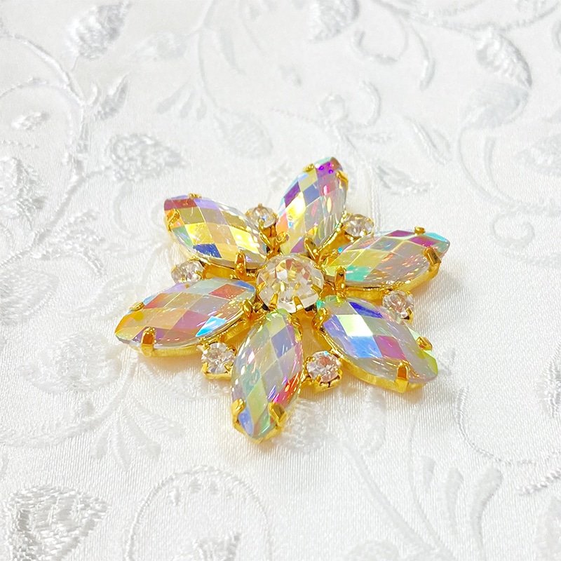 クリスタルフラワー(全8色)≪1個単位販売≫｜日暮里の特殊・衣装生地屋