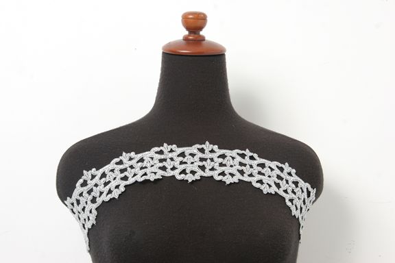 B1477-2303ラメケミカルツタ柄(全2色)≪50cm以上10cm単位販売