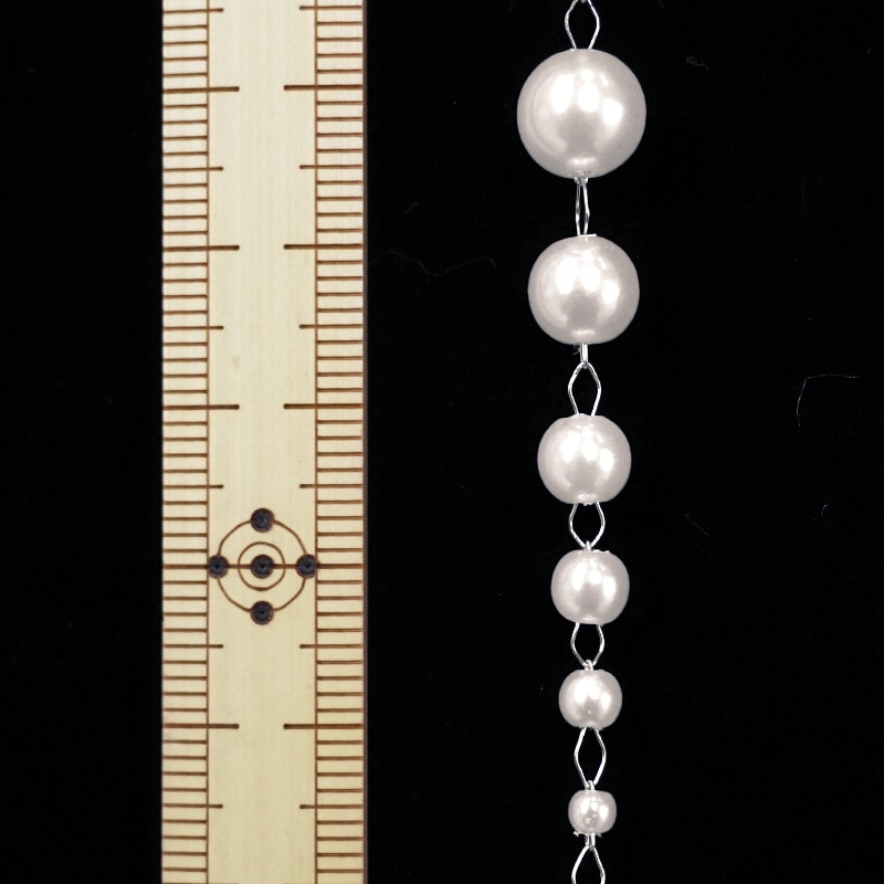 バブルパールチェーン(全1色)≪50cm以上10cm単位販売≫｜日暮里の特殊