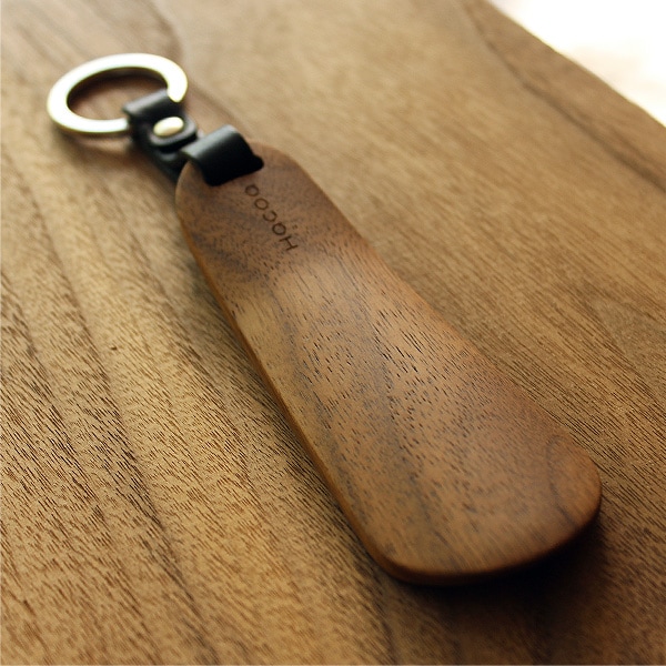 名入れ可】「Shoehorn Mini」おしゃれな大人へ、木製の携帯靴べら
