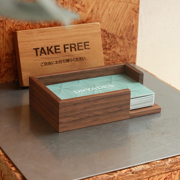 Card Tray」木製カードトレイ/名刺・カード整理トレー・北欧風デザイン