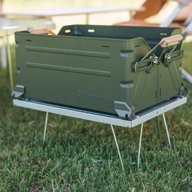 スノーピーク snow peak シェルフコンテナ リッドラック 25 | GLAGH グラフ