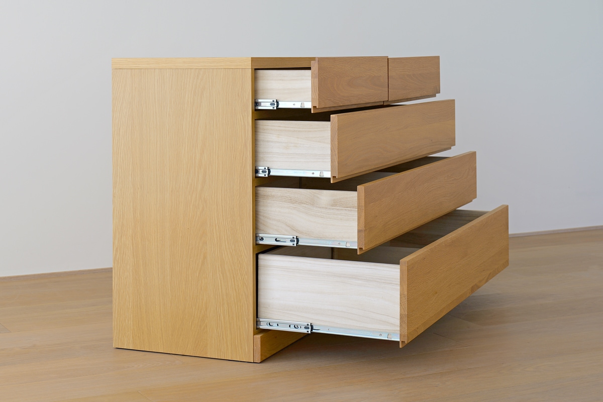 LECCE 120ローチェスト オーク