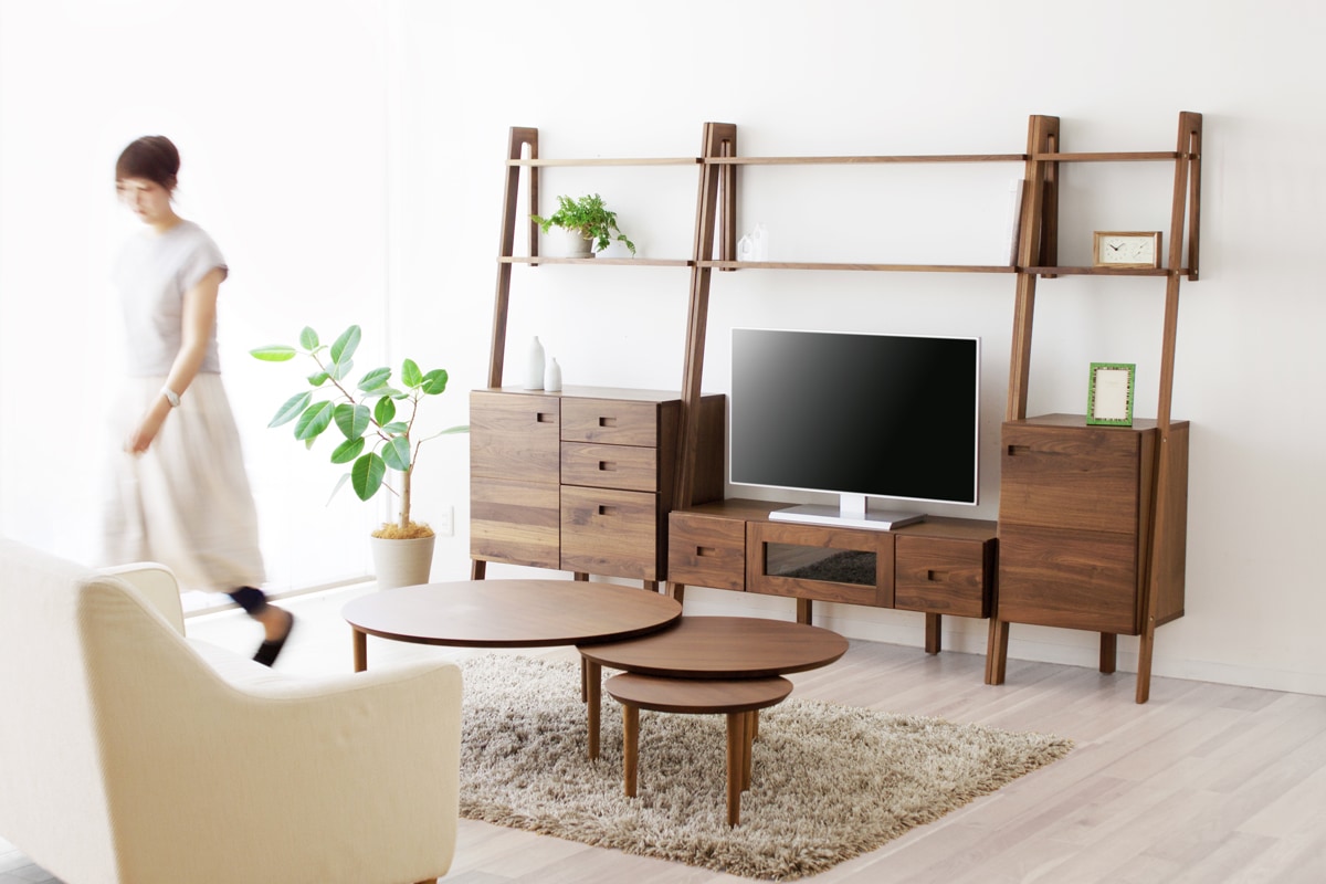 BALLOON LIVING TABLE 90-3枚 伸長式