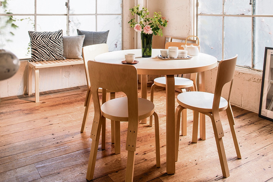 90B TABLE（90Bテーブル）/ Artek（アルテック） /Alvar Aalto