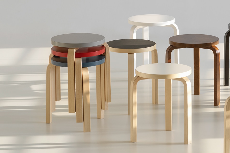 STOOL 60 COLOR（スツール60 カラー）/ Artek（アルテック） /Alvar
