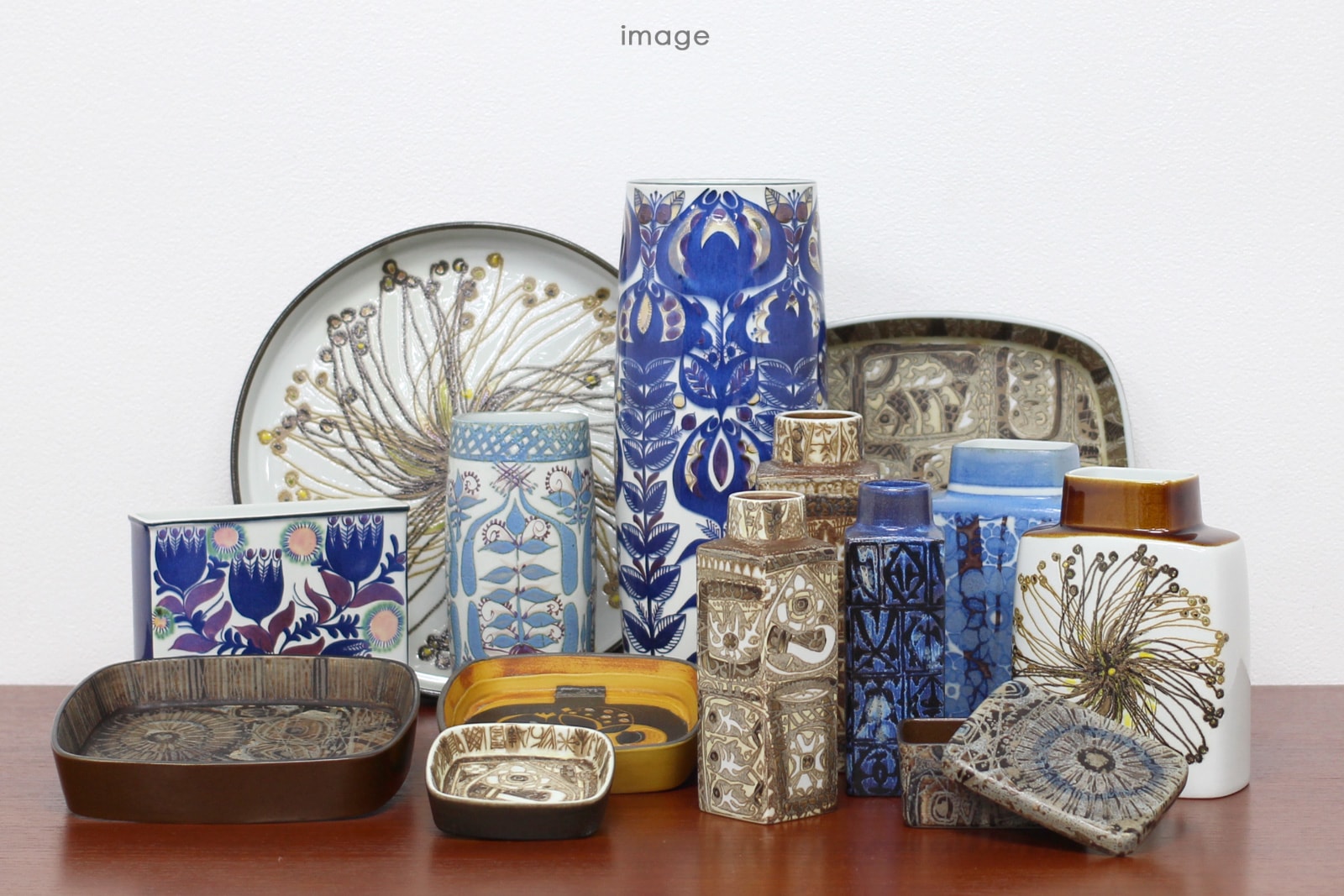 北欧ヴィンテージ ロイヤルコペンハーゲン バッカ 花瓶 ニルス