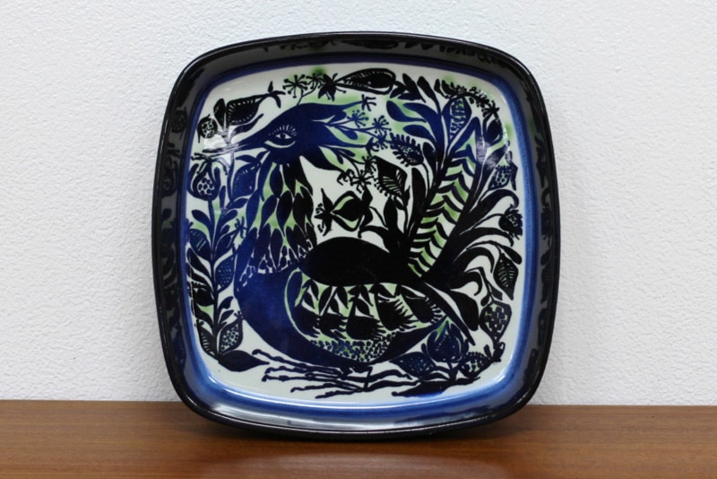 デンマーク ヴィンテージ 食器 ロイヤルコペンハーゲン テネラ 角皿