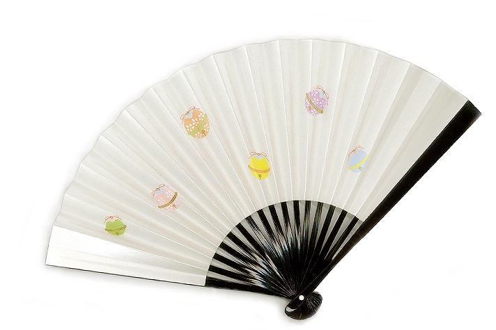 オリジナル手描き扇子「鈴」｜和装小物 井澤屋