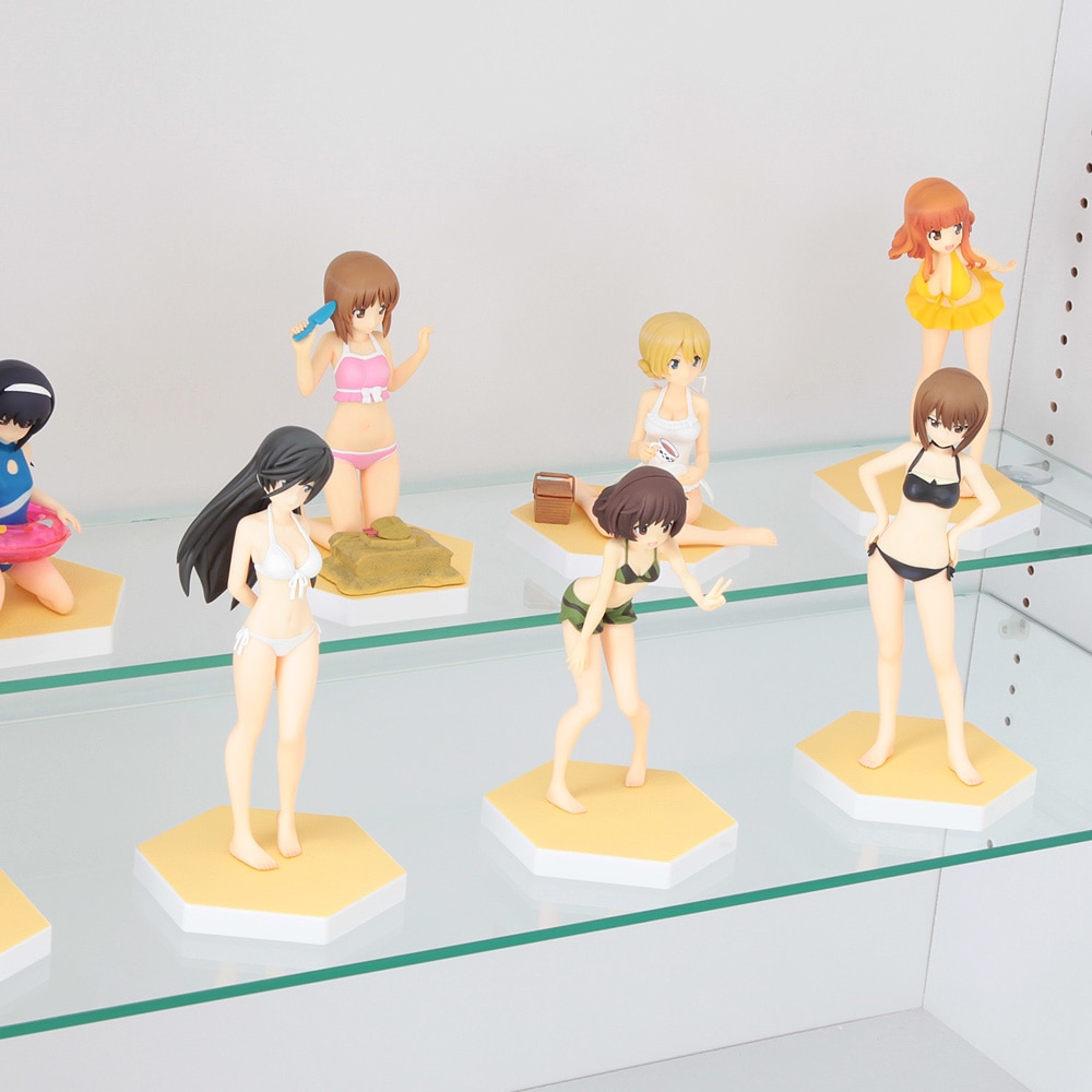 フィギュアやプラモデルなど集めて並べるコレクター目線の充実設計