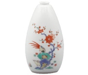 花瓶 染錦 梅竹鳥文 | 花瓶・瓶 | 柿右衛門窯公式オンラインショップ