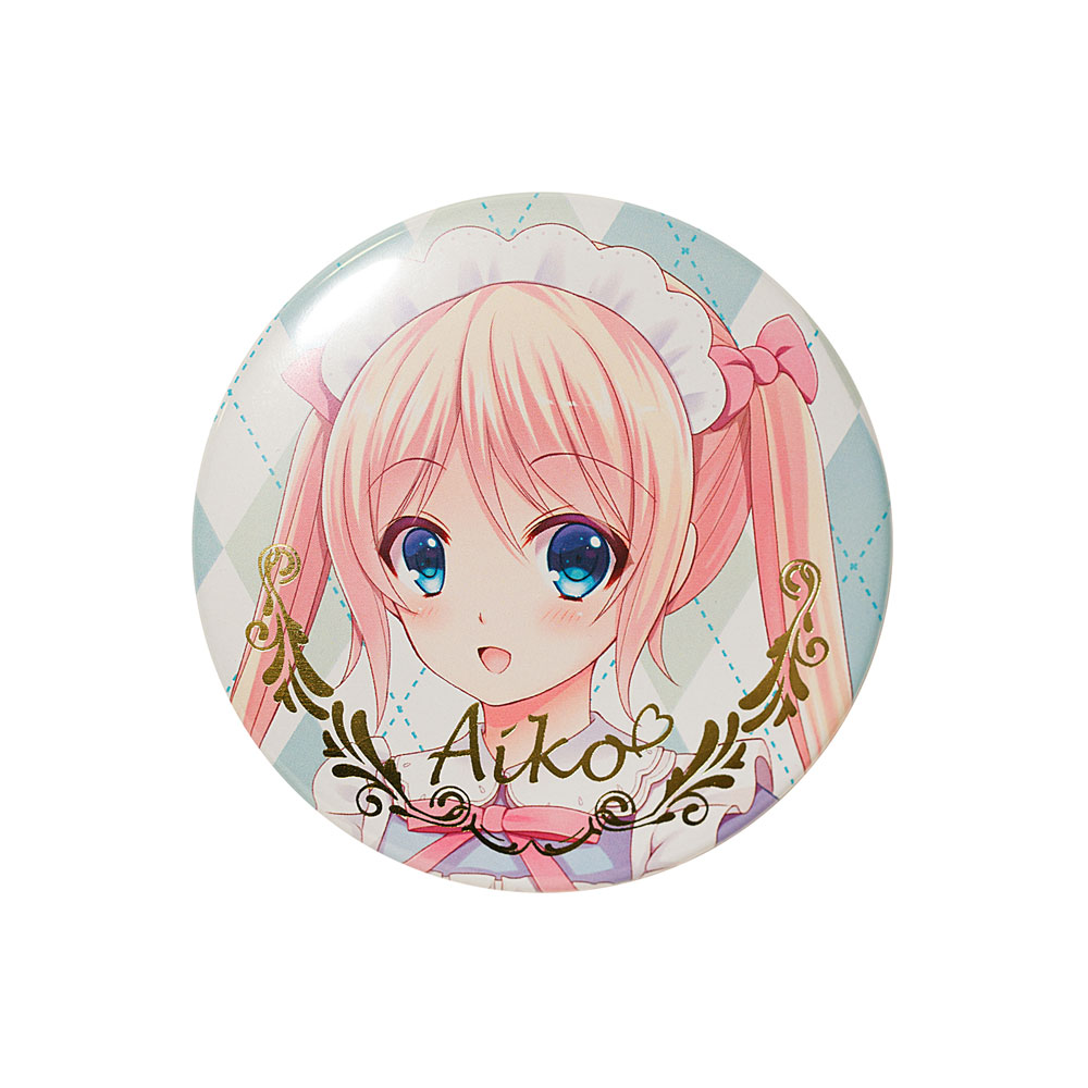 箔押し缶バッジ（57mm）｜加陽印刷NET通販