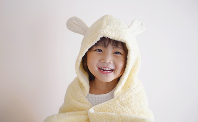 シュエット フード付バスタオル | [mama's select] | | 今治タオルの