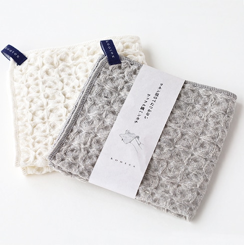 コットンリネンワッフル ハンカチ | [Cotton Index] | | 今治タオルの