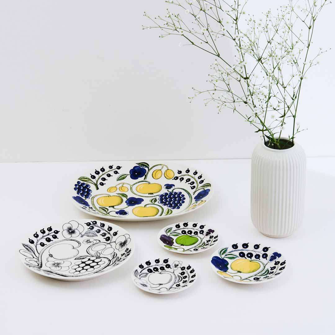 ARABIA】 パラティッシ オーバルプレート 25cm イエロー｜キッチン用品