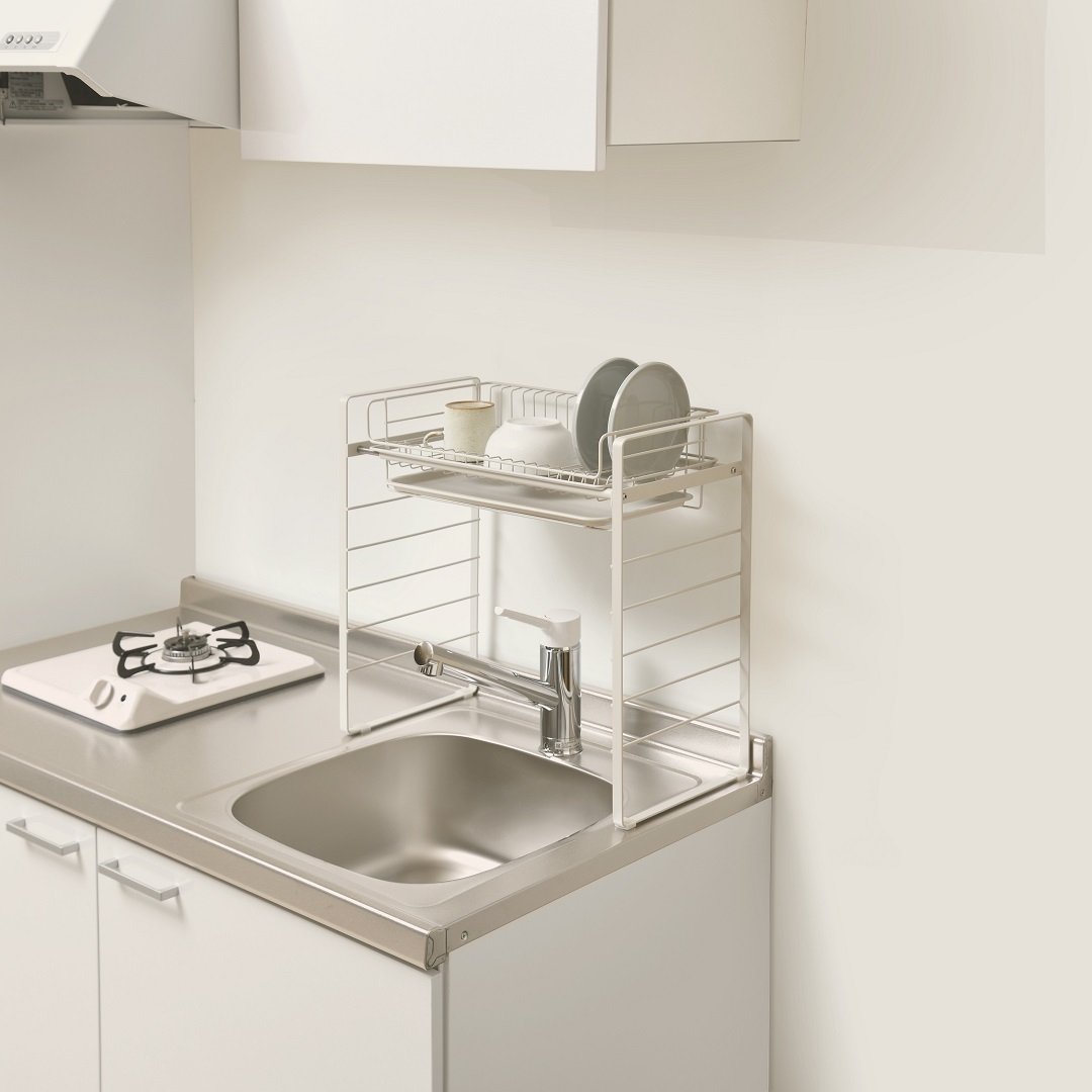 room lab】 シンク上水切りラック｜キッチン用品,水切りかご・水切り