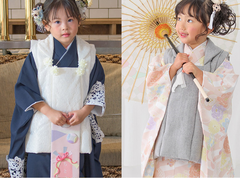 七五三 女の子 被布セット 3才 3歳 ゆめいろみやび 桜 ピンクベージュ