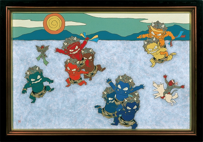 ☆限定サイン本 瀧下和之作品集 桃太郎図3｜求龍堂