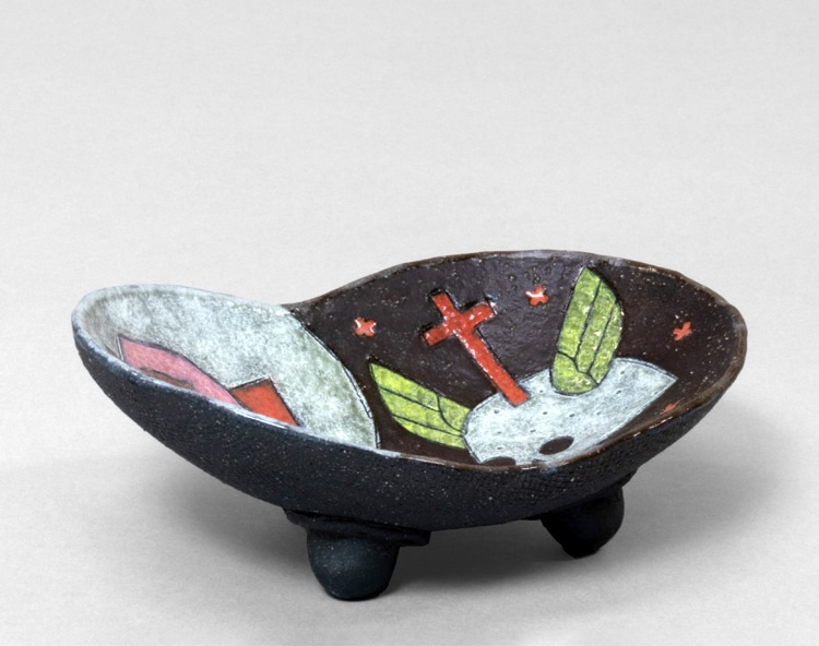 志村観行「豆皿－04」｜求龍堂